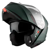 Capacete MT Helmets Genesis SV Solid A6 - Articulado - Tamanho M - com Óculos Interno - Matt  Capacete MT...