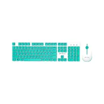 FTX Teclado FTXGK01 Wireless/BT + Mouse Port Verde