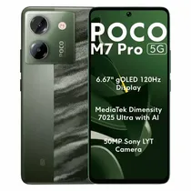 Smartphone Xiaomi Poco M7 Pro 5G Global 256GB 8GB Ram Dual Sim Tela 6.67″ – Verde