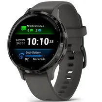 Relógio Garmin Venu 3S 010-02785 com GPS/Wi-Fi - Cinza