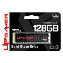 SSD Up Gamer UP2000, GEN3, 128GB, M.2 Nvme, Leitura Até 2400MB/s, Gravação Até 1700MB/s