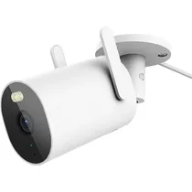 Câmera de Vigilância IP Xiaomi AW300 MBC20 4MM 2K Externa - Branco/Preto