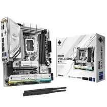 Placa Mãe 1851 Asrock B860M Steel Legend Wifi/DDR5/HDMI  Placa Mãe 1...