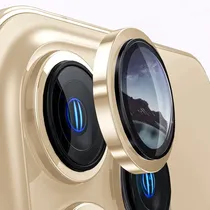 Smart Vision Protector de Camara Ring iPhone 16/Plus Gold