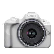 Camara Canon Eos R50 Kit RF-s 18-45MM STM White