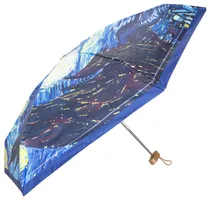 Sombrinha Guarda-Chuva Pintura Noche Estrellada