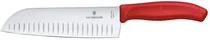 Faca Victorinox Swiss Classic Santoku 17CM 6.8521.17 - Red