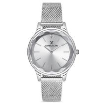 Relogio Analogico Feminino Daniel Klein DK.1.12678-1 Premium Ladies / Pulseira de Aco Inoxidavel - Prata