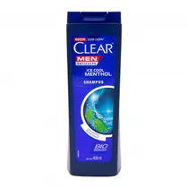 Shampoo Clear Anticaspa Masculino Menta Refrescante 400ML