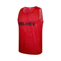 Colete de Treinamento Kelme Bibs (Adulto) Vermelho/Preto XL