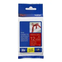 Cinta Brother TZE-RW34 Dorado/Vino Tinto 12MM 4MTS H110