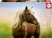 Quebra-Cabeça Educa Puzzle Cavalo No Amanhecer - 19000 (500 Peças)