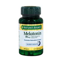 Melatonin Nature's Bounty 10MG 60 Capsulas