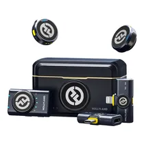 Microfono Wireless Hollyland Lark M2 Combo(2TX+3RX)USB-C Lighting