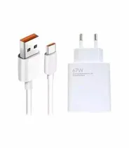Xiaomi Cargador Fuente Gan Charger 67W BHR7493EU Type-A/Type-C c/Cable
