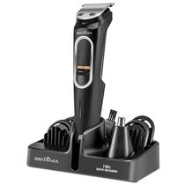 Cortador de Cabelo Britania BAP21P Multigroom 7 En 1 com 5W/Recarregavel/Bivolt - Preto