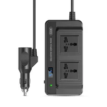 Inversor Multifuncional para Carro XO-CZ011 / 200W / PD 20W / 58CM - Preto