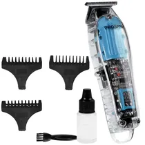 Máquina de Cortar Cabelo Prosper P-2129 10 Watts Recarregável Bivolt - Transparente/Azul