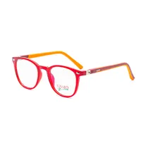 Armação para Óculos de Grau Visard 18151 C9 Tam. 43-20-128MM - Vermelho/Amarelo