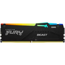 Memória Ram DDR5 Kingston 6000 MHZ 8 GB Fury Beast RGB KF560C40BBA-8 - Preto