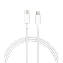 Cabo USB Xiaomi CTL01ZMC USB-C A Lightning - Branco 1 Metro