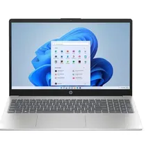 Notebook HP 15-FD0023DX, Intel Core i3-1215U 3.30HZ (4.40GHZ), 8GB Ram, 256GB SSD, Tela 15.6" Touch HD, Windows 11 Home, Inglês, Prata
