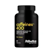 Suplemento Atlhetica Caffeinex 400MG 90 Cápsulas