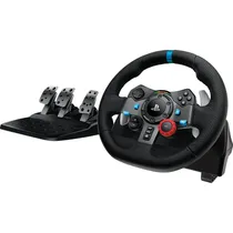 Kit Volante + Pedais Gamer Logitech G29 Driving Force 941-000111 para PS5 / PC com Giro Até 900º - Black