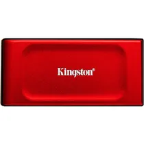 SSD Externo Kingston XS1000 USB-C 3.2 Gen 2 1TB Vermelho – SXS1000R/1000G