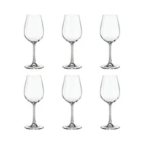 Set de Copas para Vino Bohemia Sarah 400ML 6 Piezas