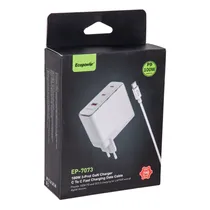 Cargador Ecopower EP-7073 100W Con USB-C