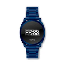 Relógio Digital Masculino Daniel Klein D:Time DK.1.12435-4 - Azul