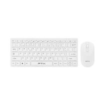 Kit Teclado Y Mouse Inalambrico FTX FTXGK03 Blanco (Portugues)