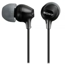 Fone de Ouvido Sony MDR-EX15LP - 3.5MM - Preto Fone de Ouvido Sony MDR-EX15LP - 3.5MM - Preto