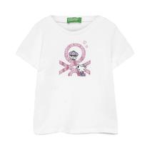 Camiseta Infantil Benetton 3I1XG10D6 901