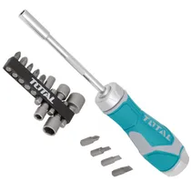 Kit Chave de Fenda Catraca Total TACSD30156 15PÇS