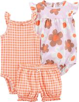 Conjunto Carter's 1O863110 - Feminino (3 Pecas)