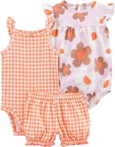 Conjunto Carter's 1O863110 - Feminino (3 Peças)