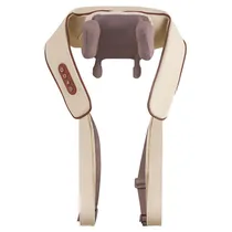 Massageador Eletrico Muscular Luo LU-4987 Neck / 10W / 1200MAH - Bege