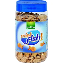 Biscoitos Salgados Gullón Mini Fish - 350GR