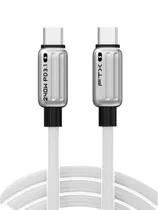 Cable USB-C USB-C FTX FTX-CM240-ZSW1 1M 240W/480MBPS/5A/48V Data iPhone Blanco