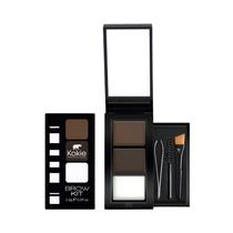 Kit para Cejas Kokie Brow BK568 Dark Brunette