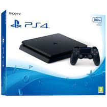 Console Sony Playstation 4 Slim 500GB Preto Reco