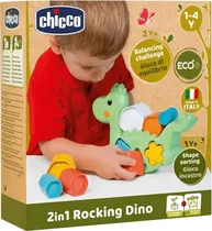 Chocalho Rocking Dino 2EM1 Eco Chicco - 10499-10