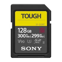 Cartao de Memoria SD Sony Tough V90 U3 4K 128GB - SF-G128T/T1