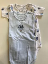 Chicco Fashion Set de 2 PZ Body Abierto Hombro M/C Tela +2 Años Azul