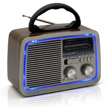 Radio Ecopower EP-F121B USB/SD/FM/AM - Wooden