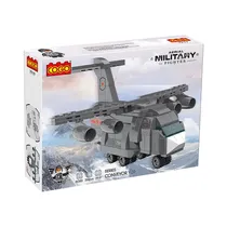 Juguete de Construcción Cogo Aerial Military Fighter 7919 Conveyor Y-20 258 Piezas