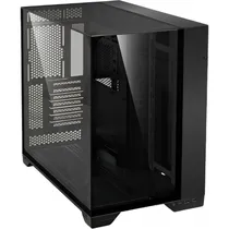 Gabinete Gamer Lian Li 011 Vision, Mid Tower, e-ATX, Vidros Temperado 4.0MM, Preto