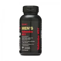 Men's Yohimbe 451MG GNC 60 Cápsulas